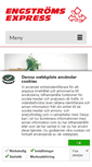 Mobile Screenshot of engstroms-express.se